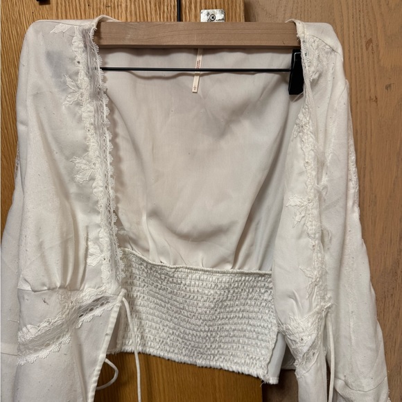 Free People Other - Free People Cream Blouse